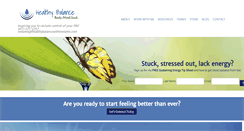 Desktop Screenshot of healthybalancewithmelanie.com